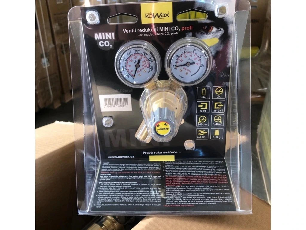 CO2 SET tlaková lahev CO2 5kg + redukční ventil CO2
